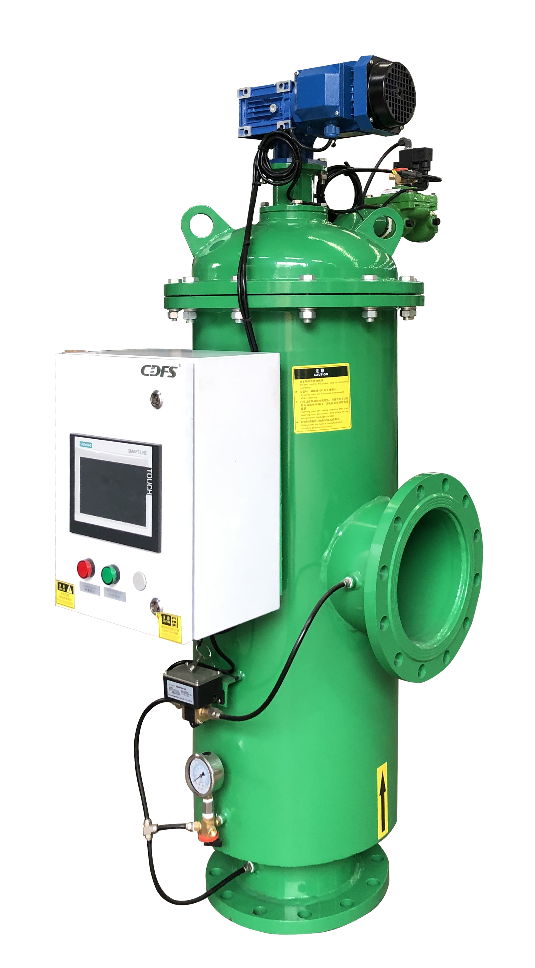 自清洗過濾器如果出現(xiàn)高溫應(yīng)該怎么處理？